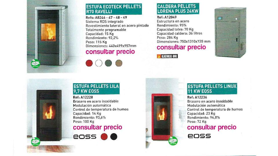 Estufas y Calderas